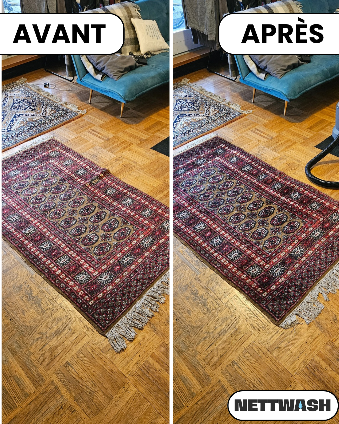 Nettoyage tapis à Lyon et alentours