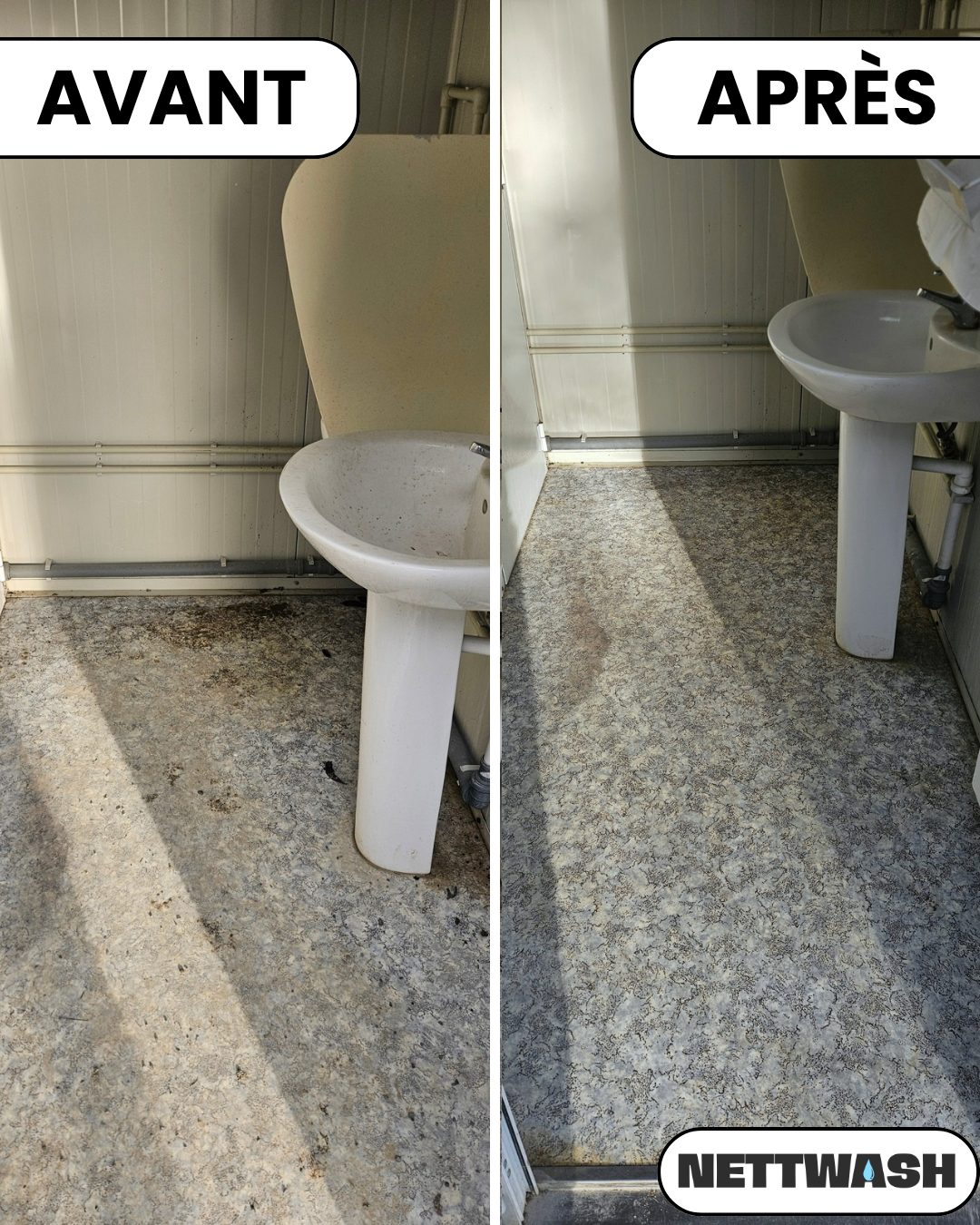 Nettoyage fin de chantier