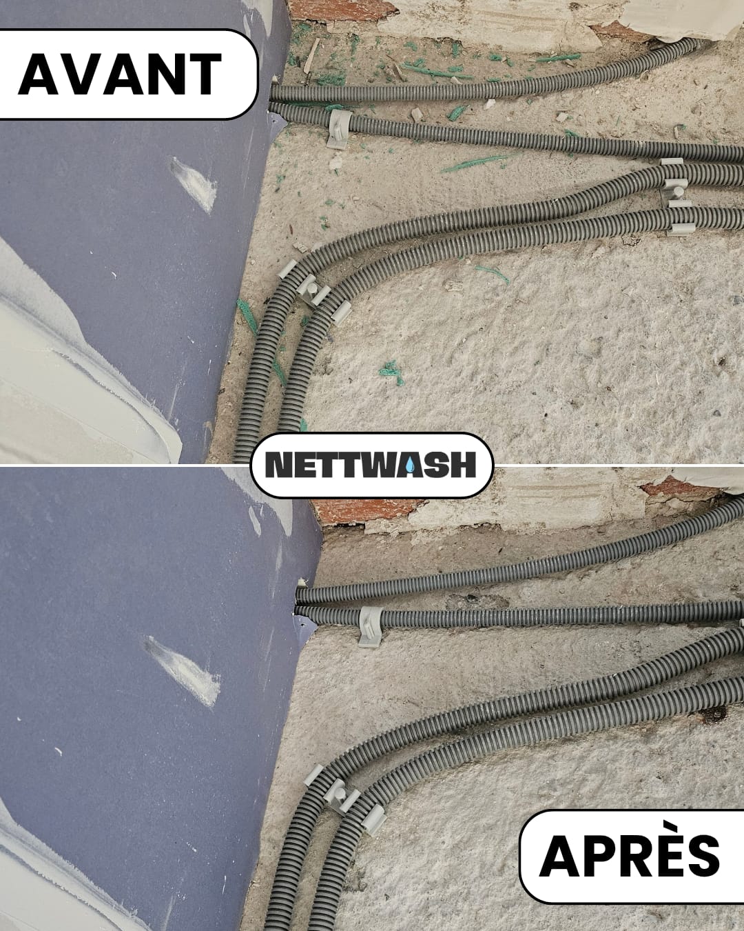 Nettoyage fin de chantier