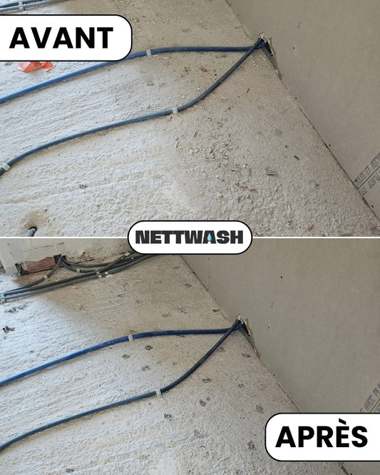 Nettoyage fin de chantier